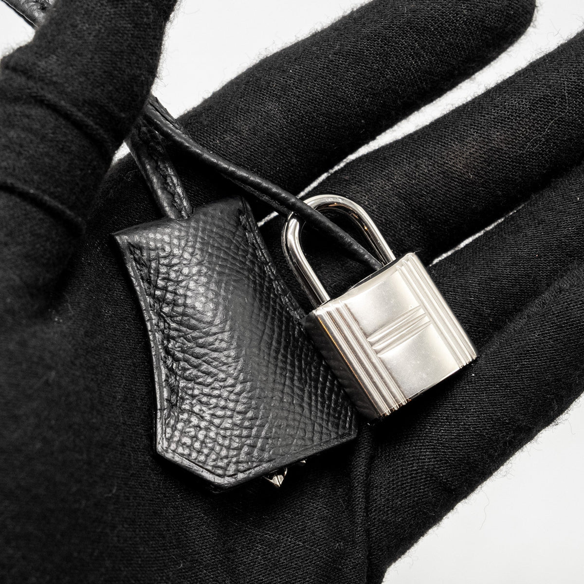 HERMES KELLY 25 EPSOM BLACK SHW
