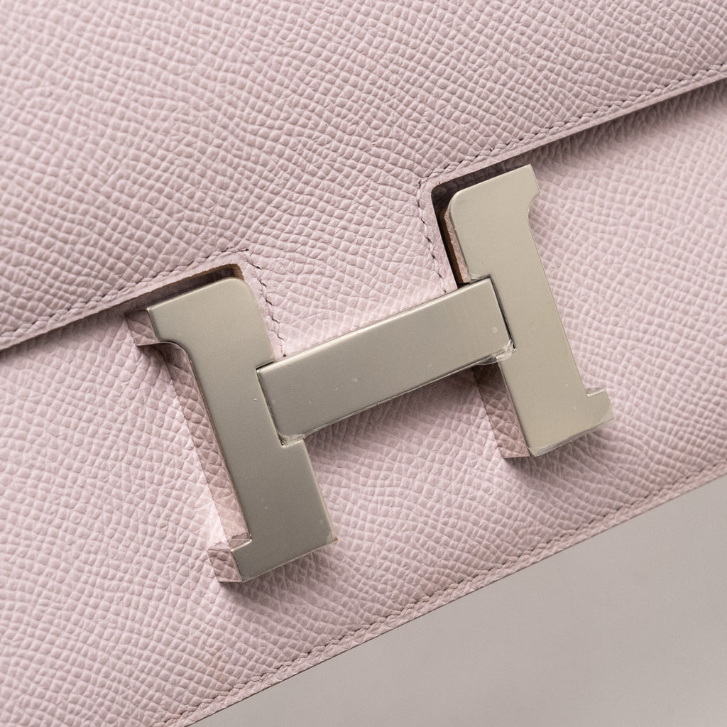 Hermes Constance Elan Epsom 09 Mauve Pale SHW