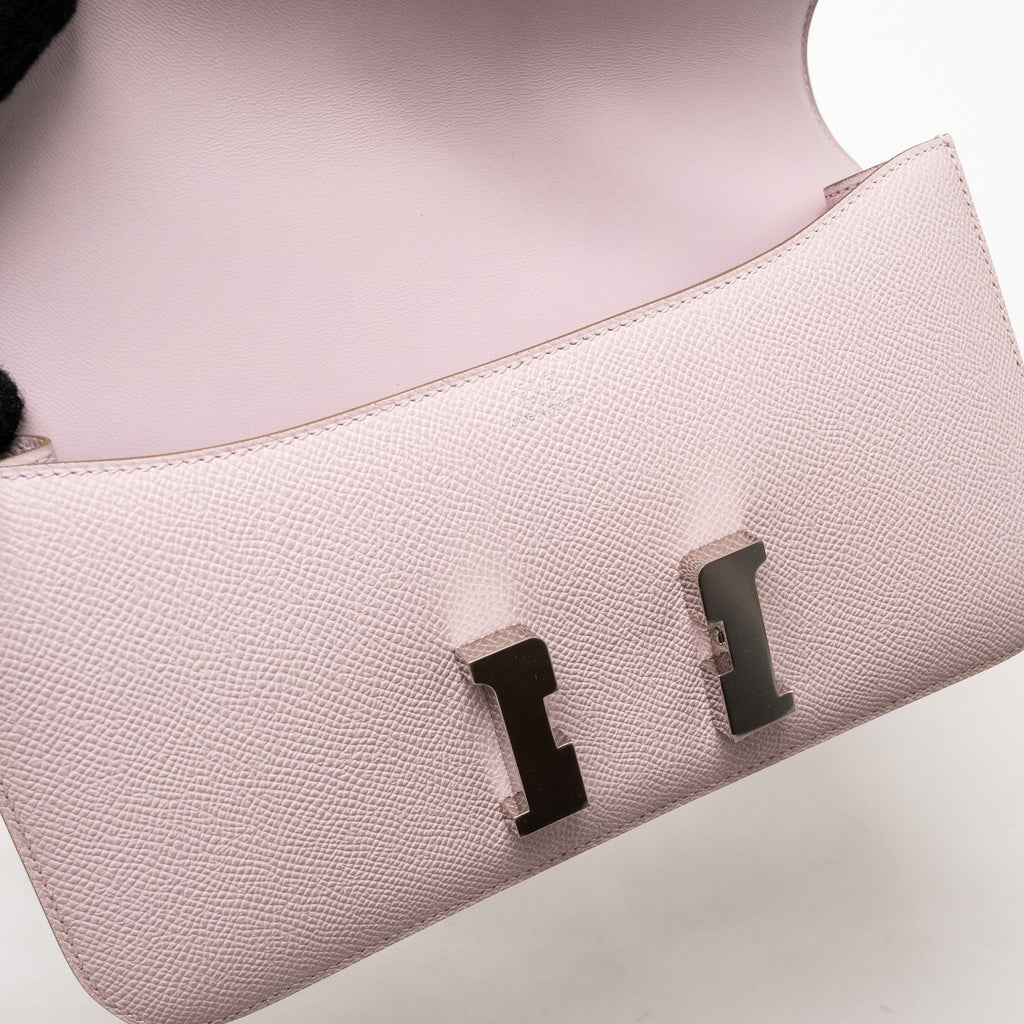 Hermes Constance Elan Epsom 09 Mauve Pale SHW