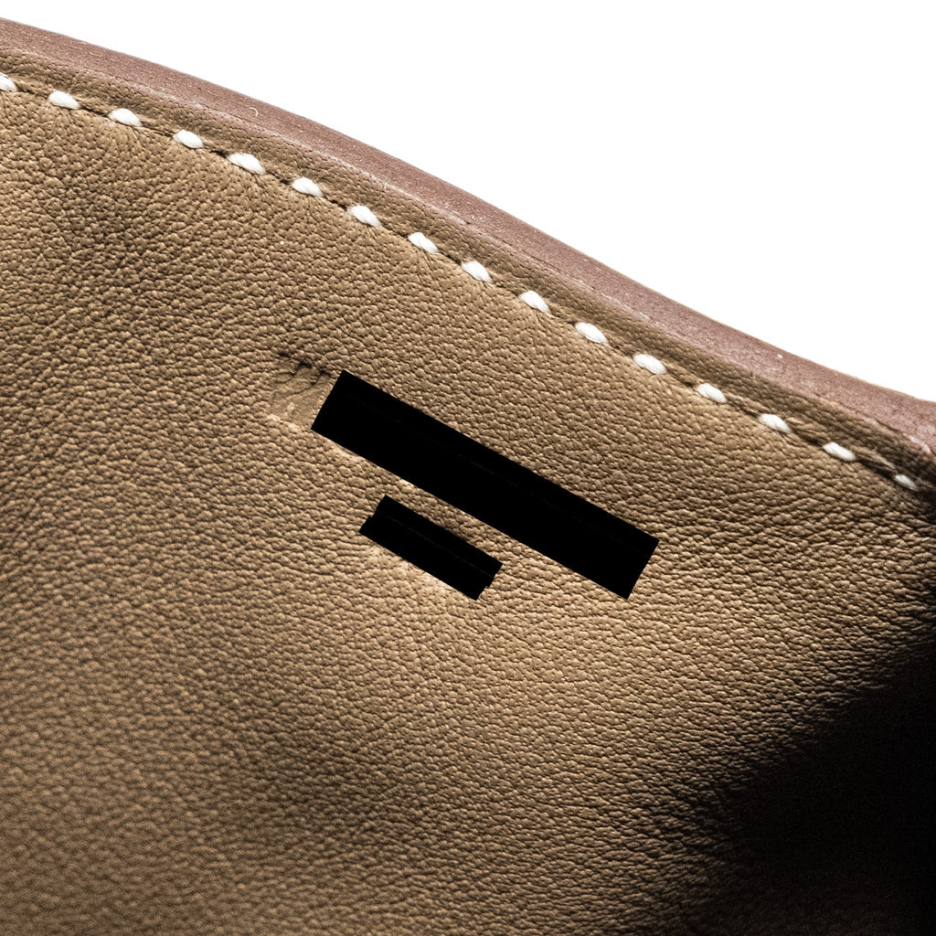 Hermes Mini Lindy II Clemence Etoupe GHW