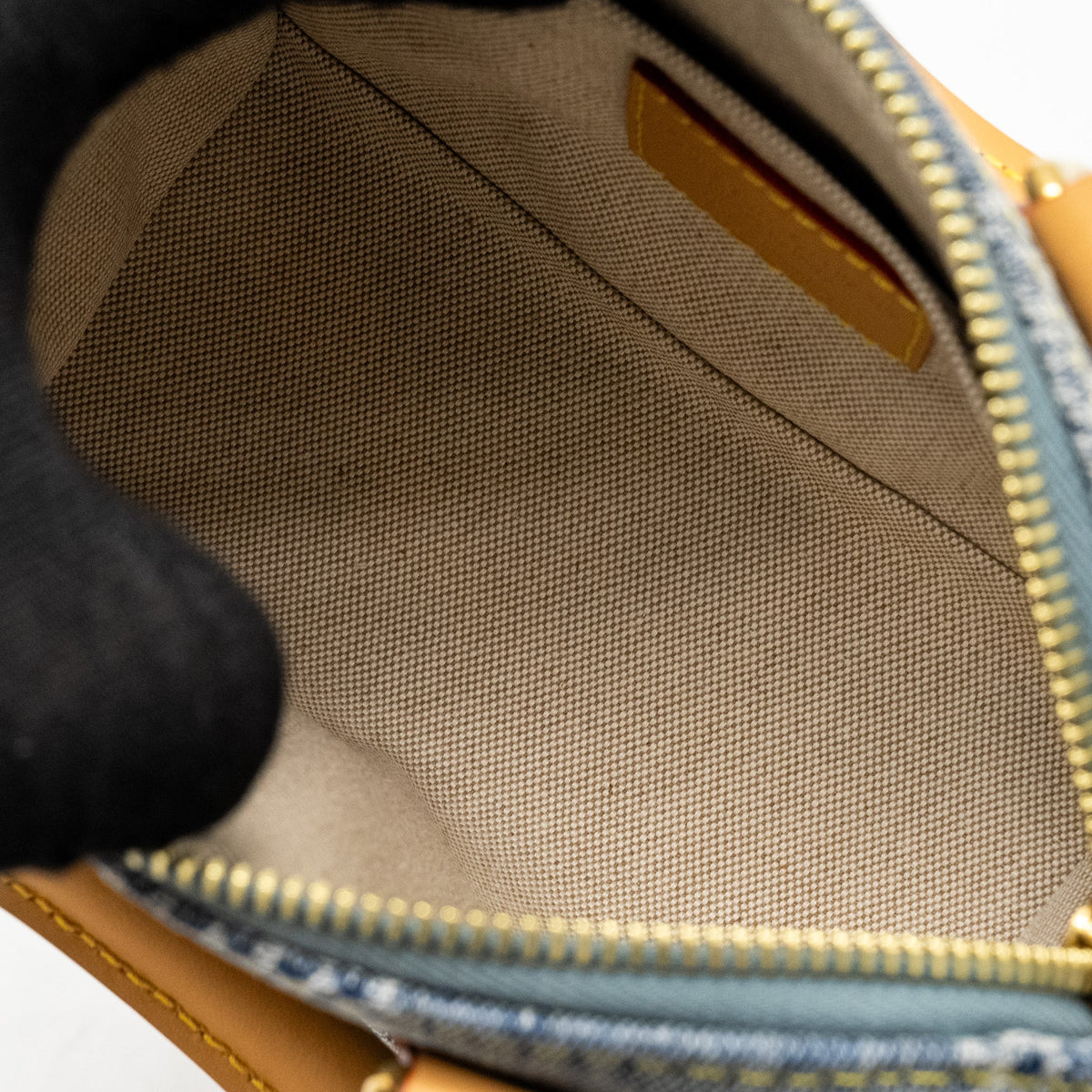 LOUIS VUITTON SPEEDY 18 BANDOULIERE DEMIER DENIM CANVAS GHW