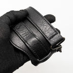 BALENCIAGA GIANT CITY BAG LEATHER BLACK RUTHENIUM HARDWARE