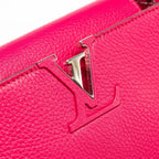 LOUIS VUITTON CAPUCINES TAURILLON HOT PINK SHW