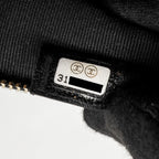 CHANEL 22P TRAVEL POUCH WITH SLEEP MASK NYLON BLACK GHW