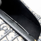 DIOR MEDIUM BOBBY BAG BLUE DIOR OBLIQUE JACQUARD GHW
