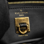 LOUIS VUITTON CITY STEAMER PM GRAINED CALFSKIN BLACK GHW