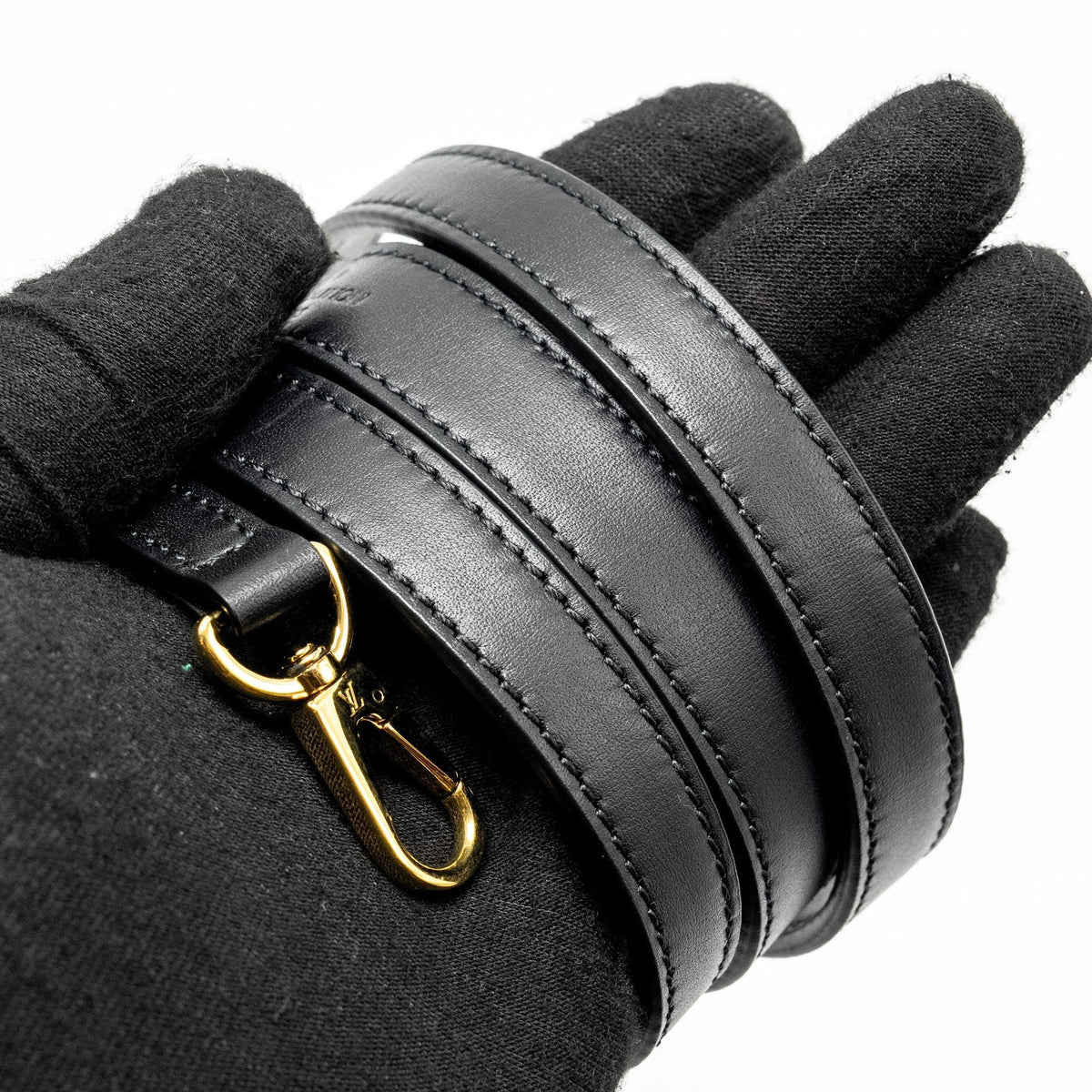 LOUIS VUITTON CITY STEAMER PM GRAINED CALFSKIN BLACK GHW