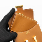 Hermes Constance Slim Epsom Gold GHW