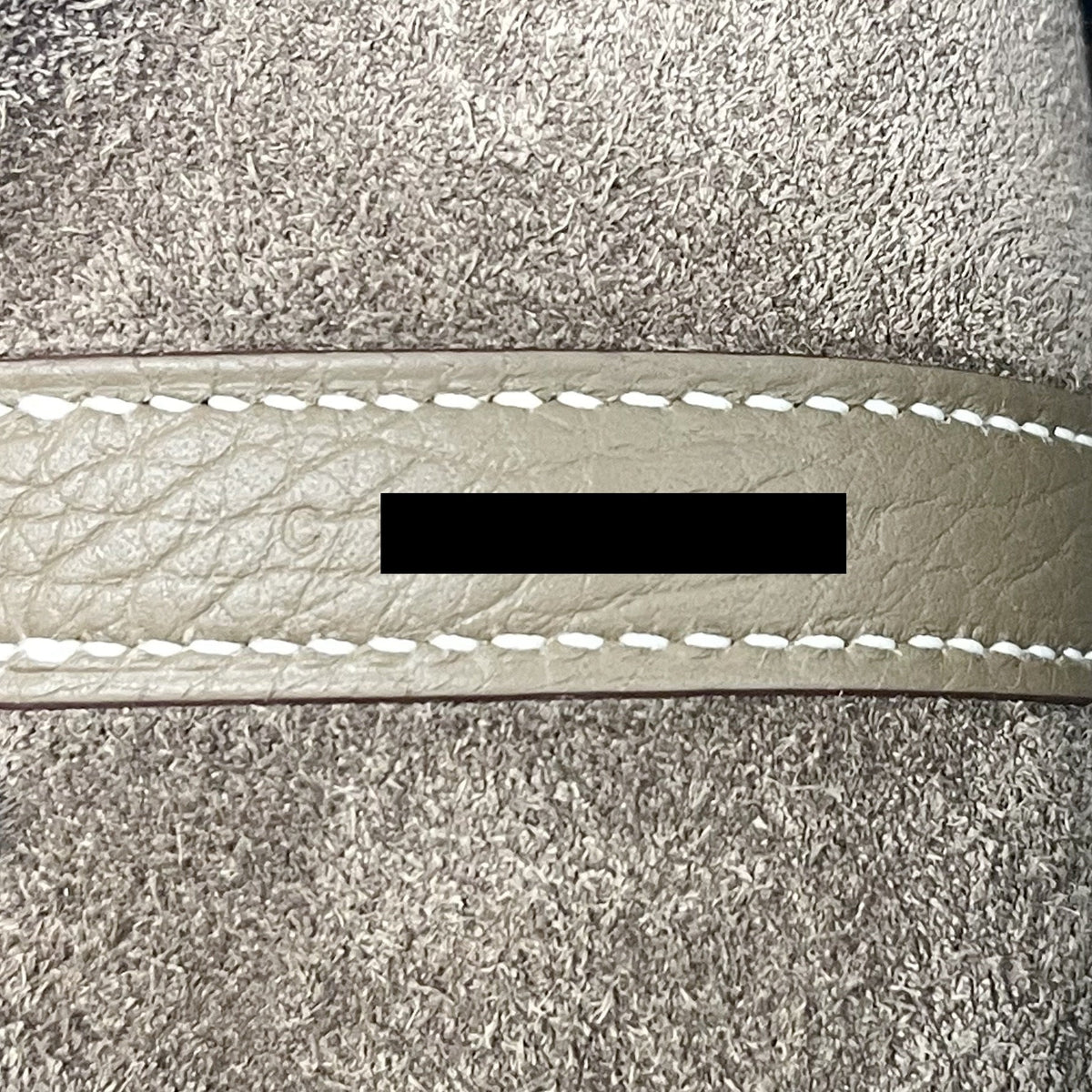 Hermes Picotin 18 Lock Bag Etoupe GHW