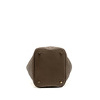 Hermes Picotin 22 Lock Bag Clemence Etoupe GHW