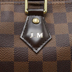 LOUIS VUITTON SPEEDY 25 DAMIER EBENE WITH STRAP